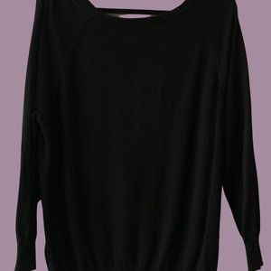 Sequin Lipstick Crewneck Sweater